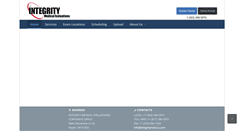 Desktop Screenshot of integritymed.us.com